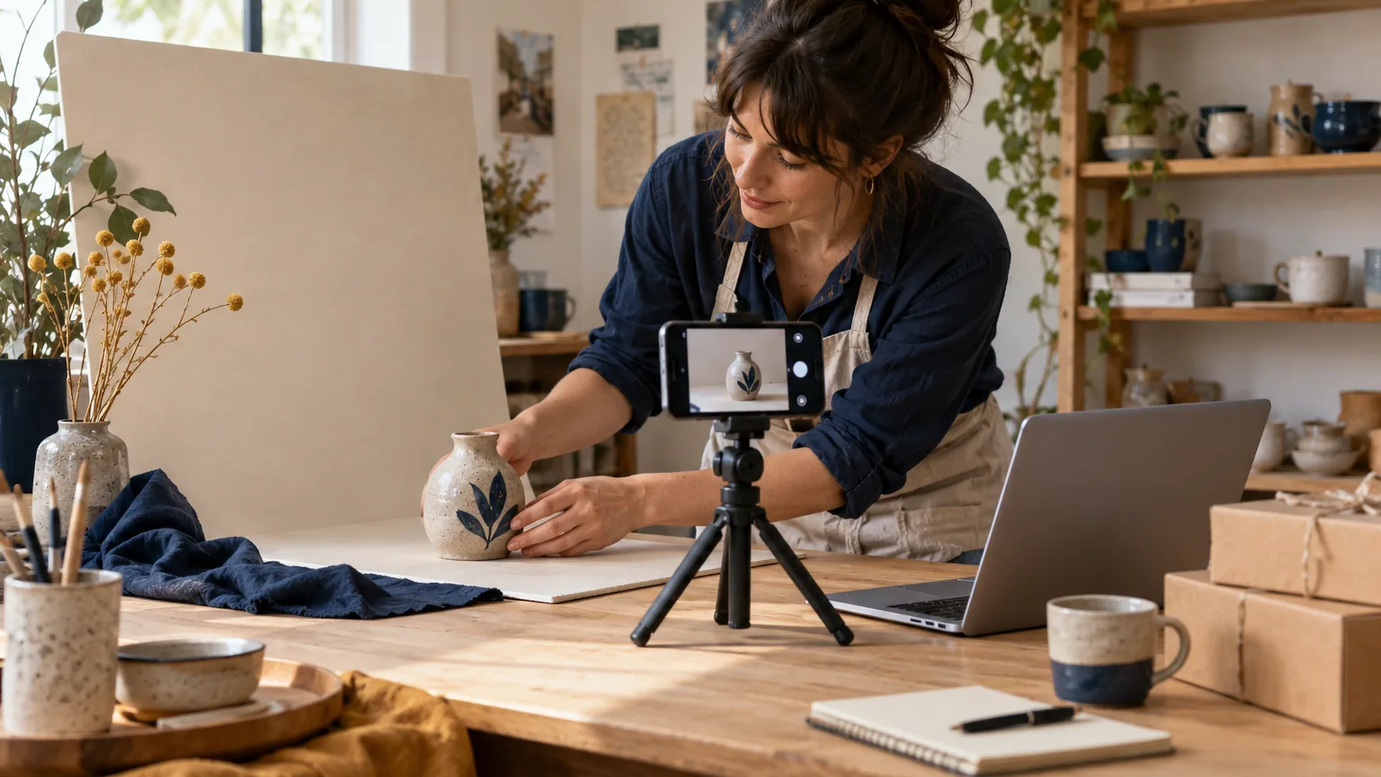 Illustration IA : préparation de la photographie d’un produit pour le web
