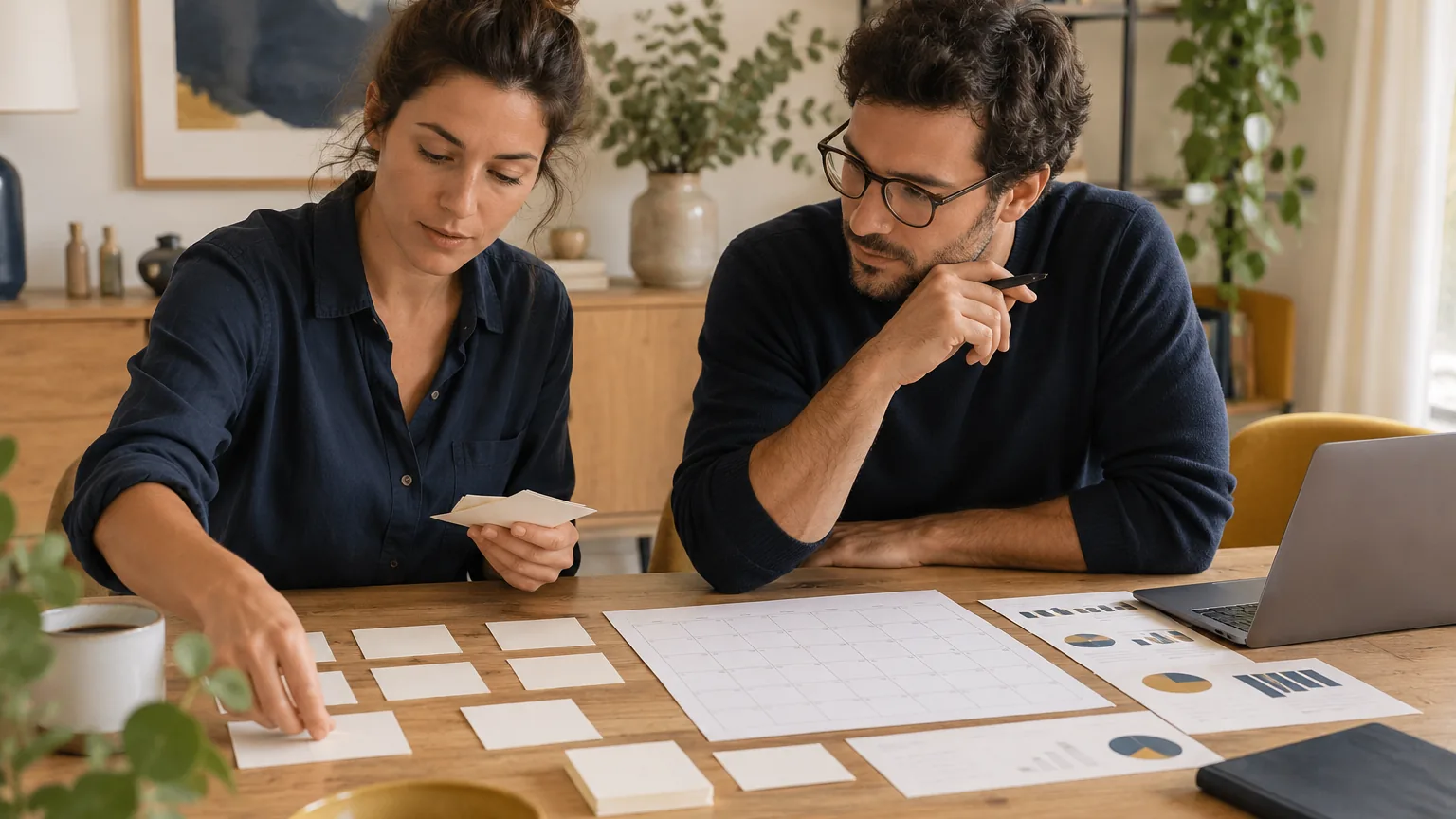 Illustration IA : organisation des étapes et des priorités d’un projet numérique