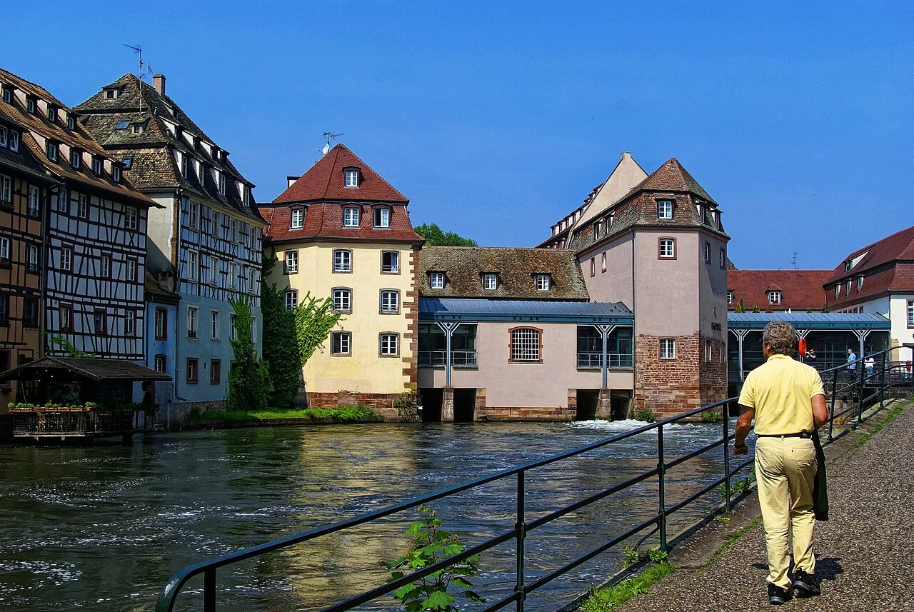 Le quartier de la Petite France à Strasbourg